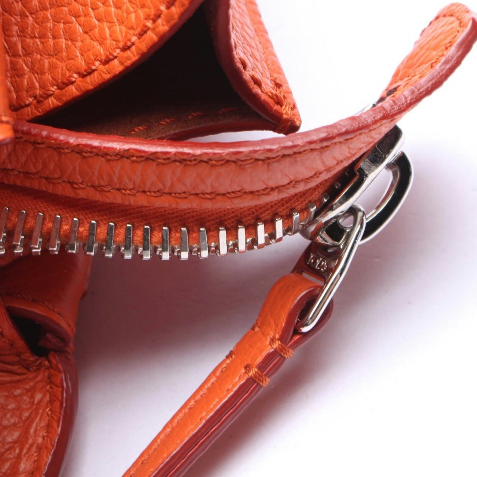 Image 5 of Sella Tote Handbag Orange in color Orange | Vite EnVogue