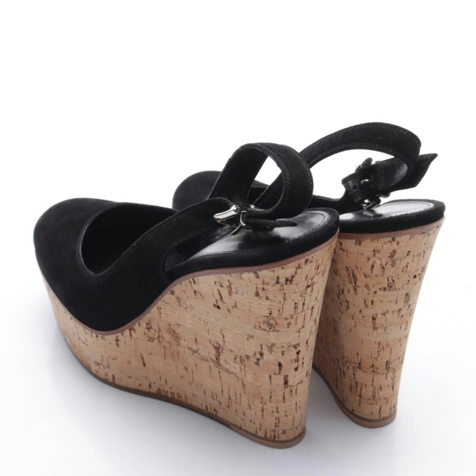 Image 2 of Wedges EUR 39.5 Black in color Black | Vite EnVogue