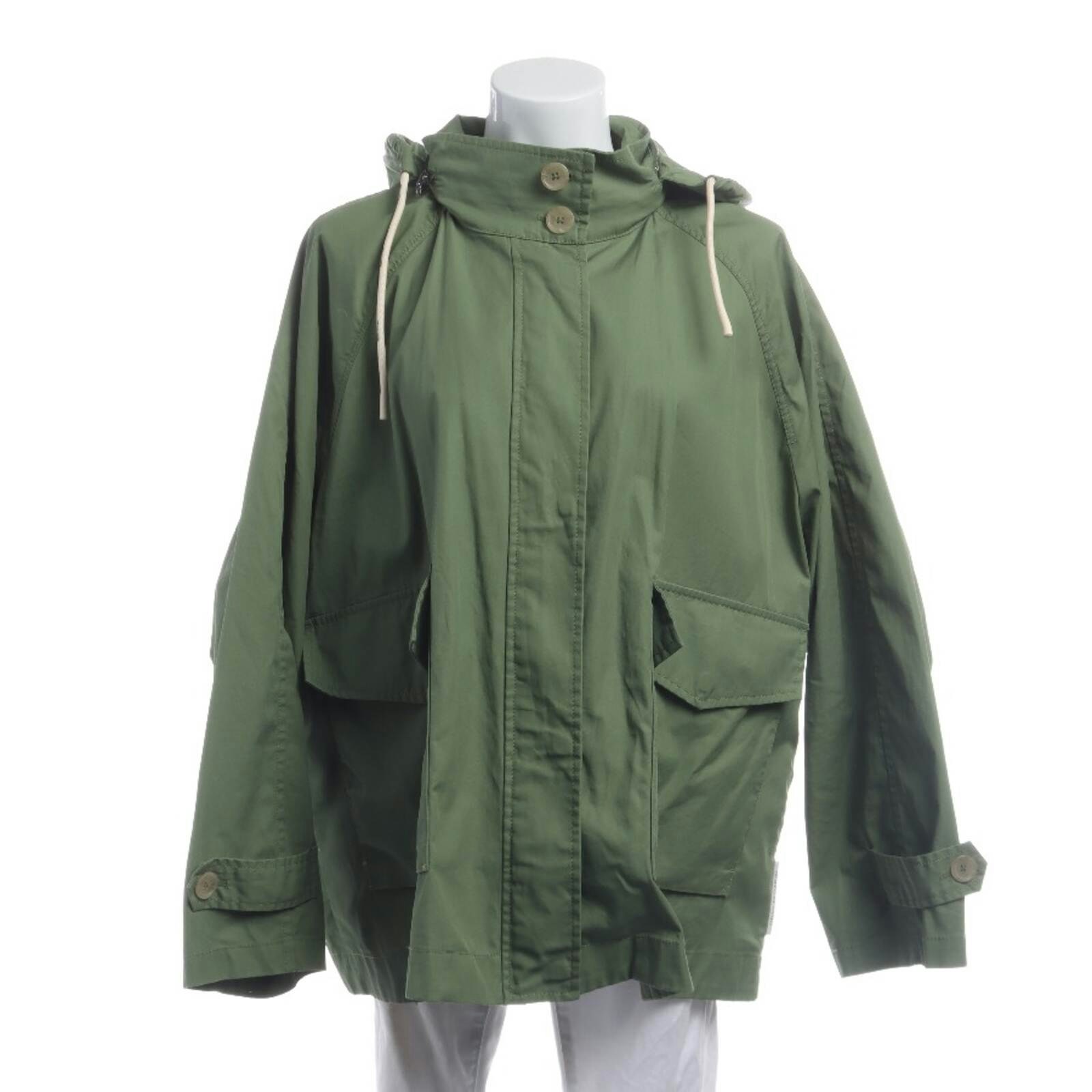 Image 1 of Mid-Season Jacket M Green in color Green | Vite EnVogue