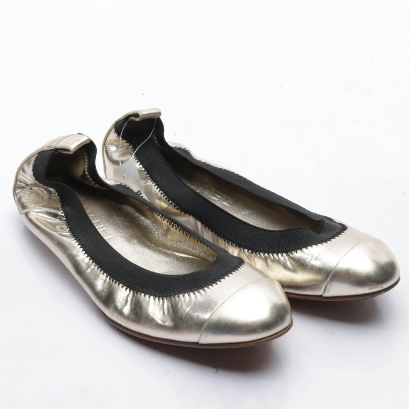 Bild 1 von Ballerinas EUR 36 Gold in Farbe Metallic | Vite EnVogue