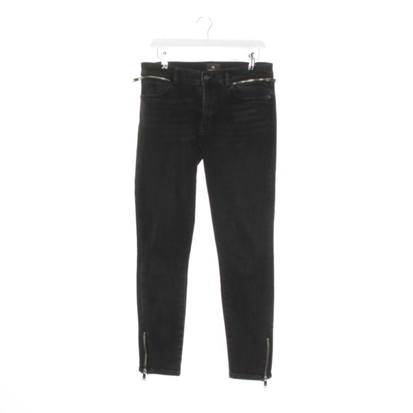 Image 1 of Straight Fit Jeans W28 Black in color Black | Vite EnVogue