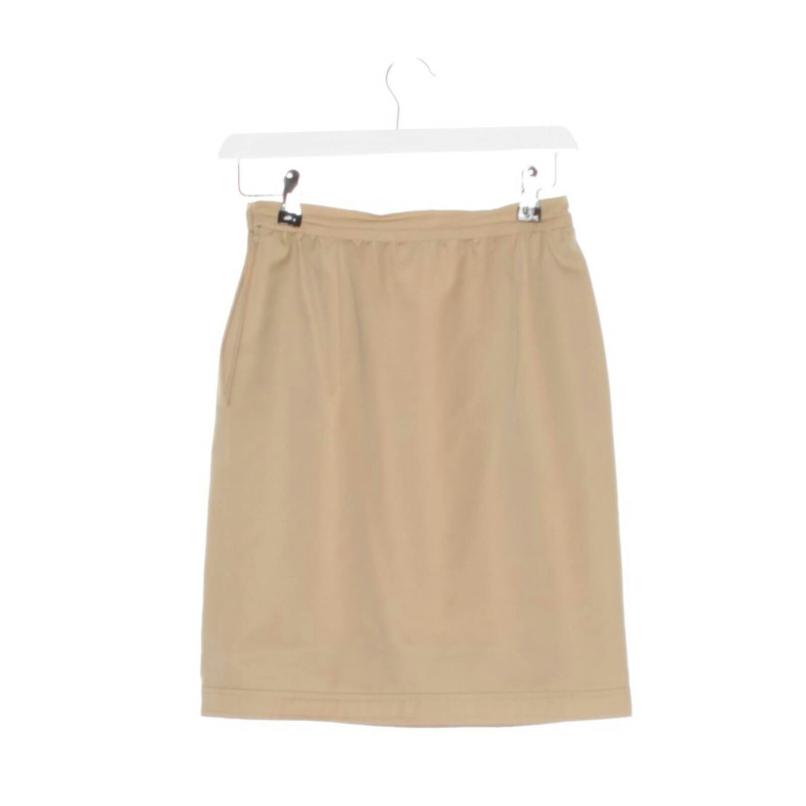 Image 2 of Skirt 36 Beige in color White | Vite EnVogue