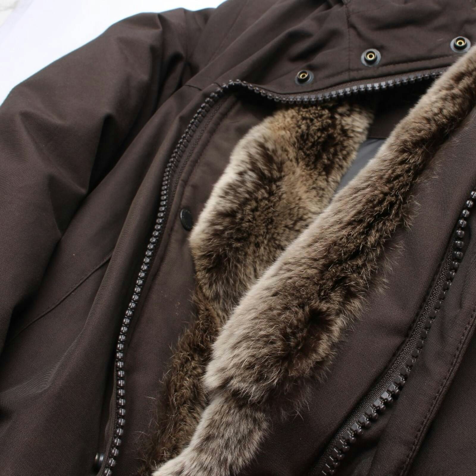 Image 3 of Arctic Parka Winter Coat S Brown in color Brown | Vite EnVogue