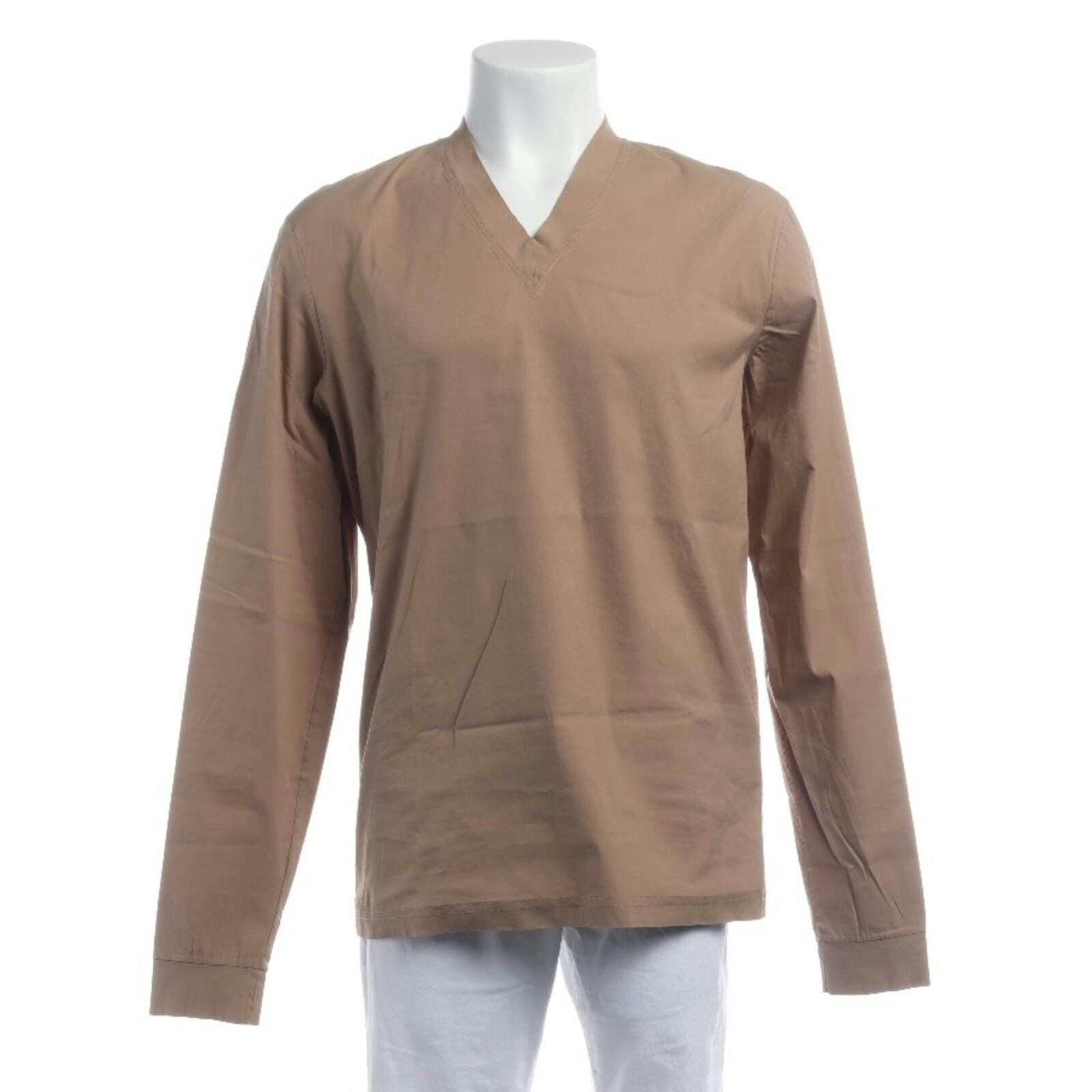 Image 1 of Long Sleeve Shirt XL Brown in color Brown | Vite EnVogue