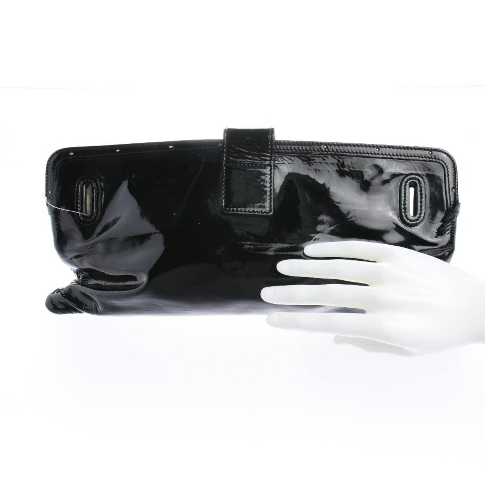 Image 2 of Clutch Bag Black in color Black | Vite EnVogue