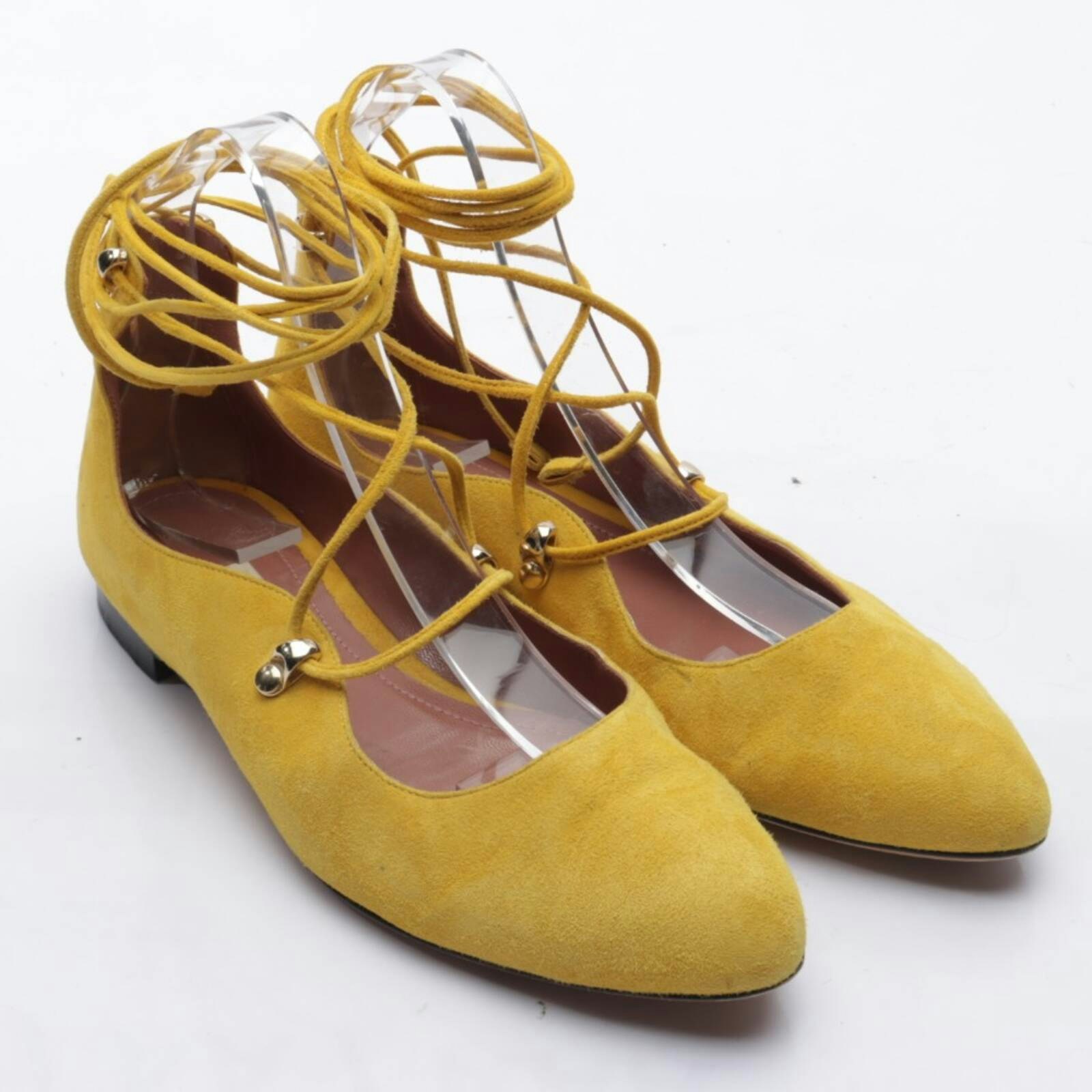 Image 1 of Ballet Flats EUR 37 Yellow in color Yellow | Vite EnVogue