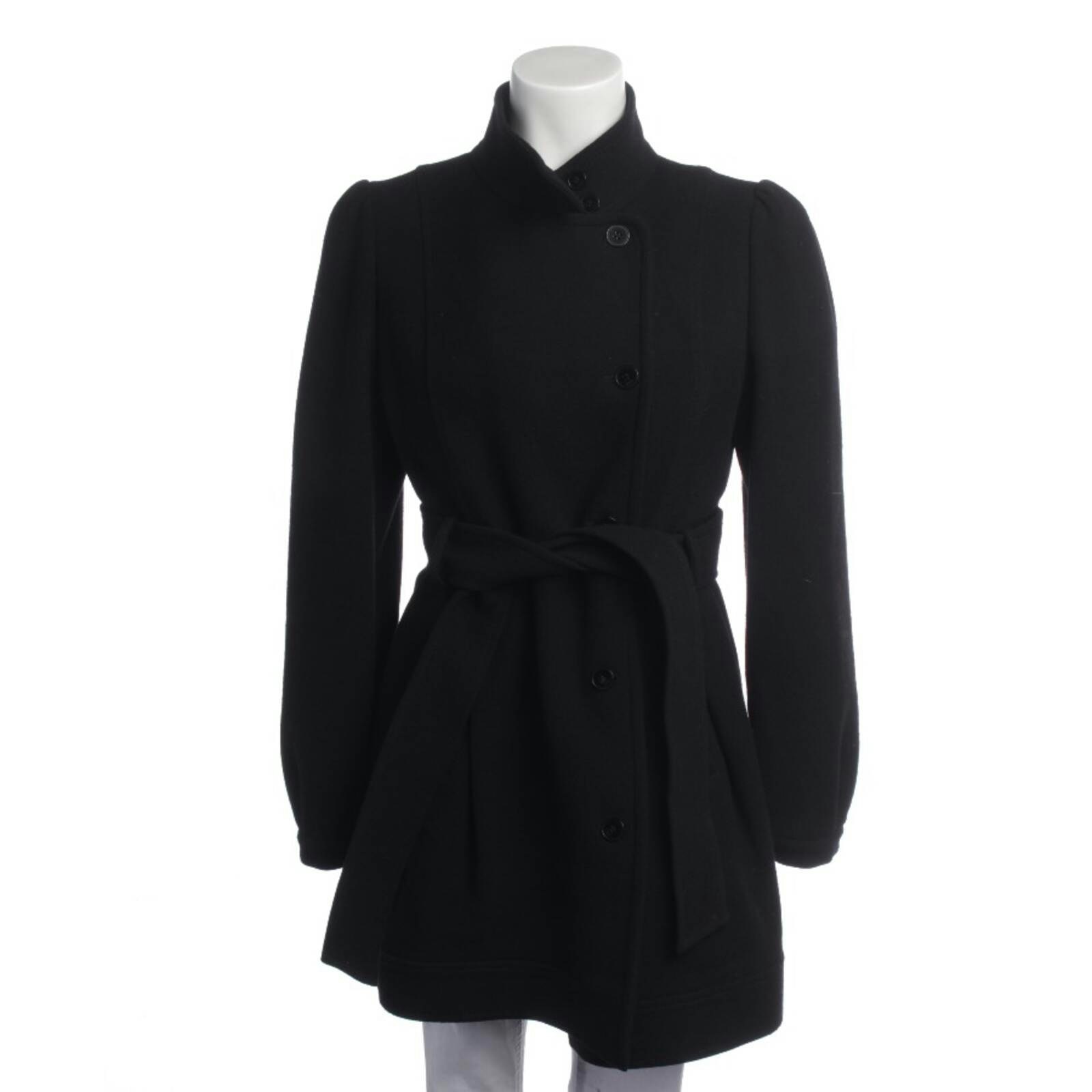 Image 1 of Mid-Season Coat 34 Black in color Black | Vite EnVogue