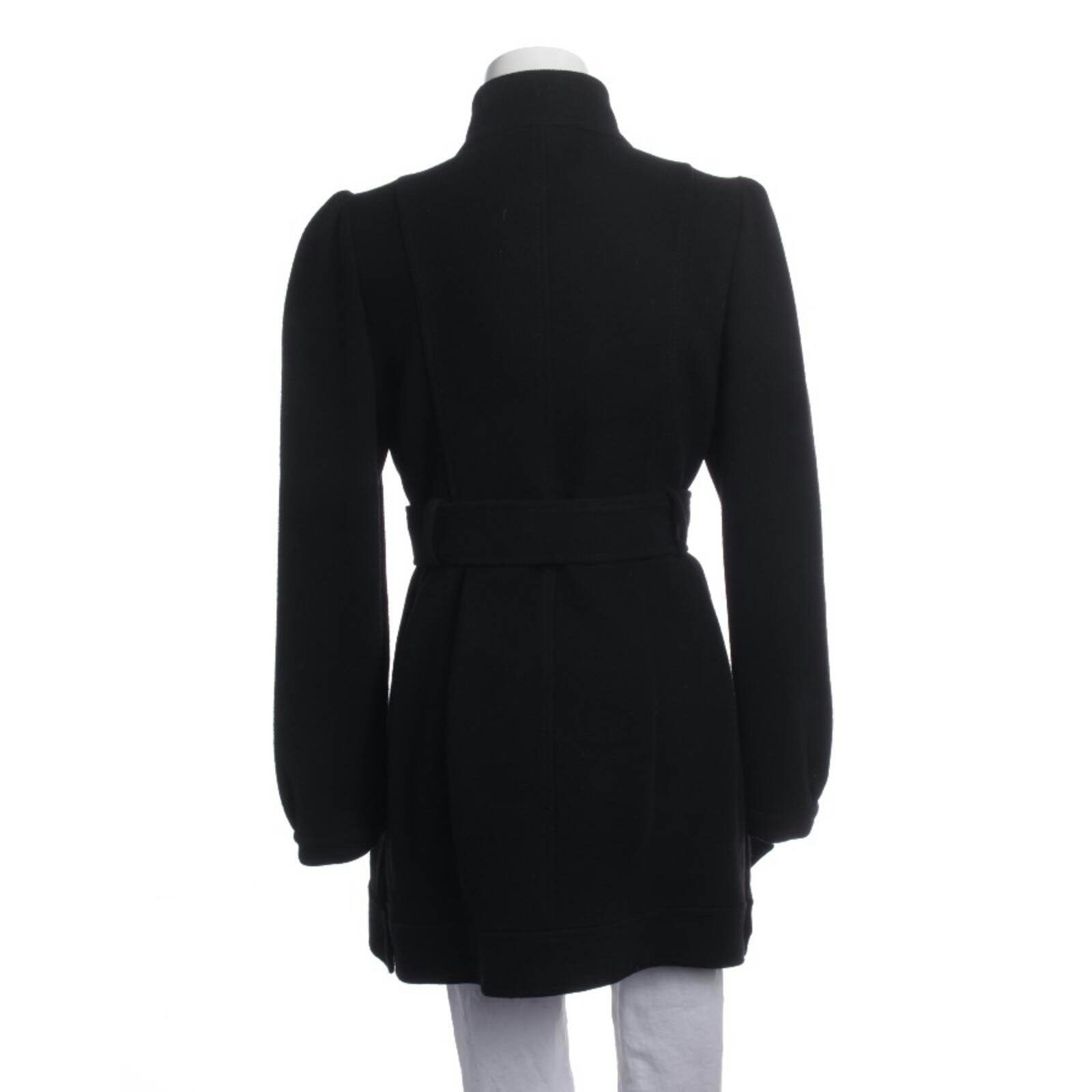 Image 2 of Mid-Season Coat 34 Black in color Black | Vite EnVogue