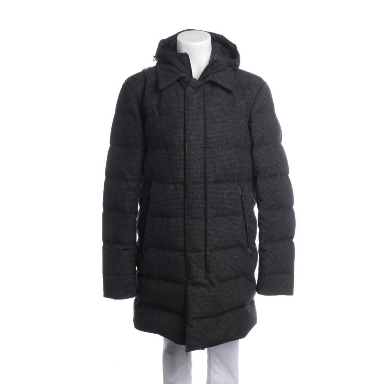 Image 1 of Mid-Season Coat 44 Black in color Black | Vite EnVogue