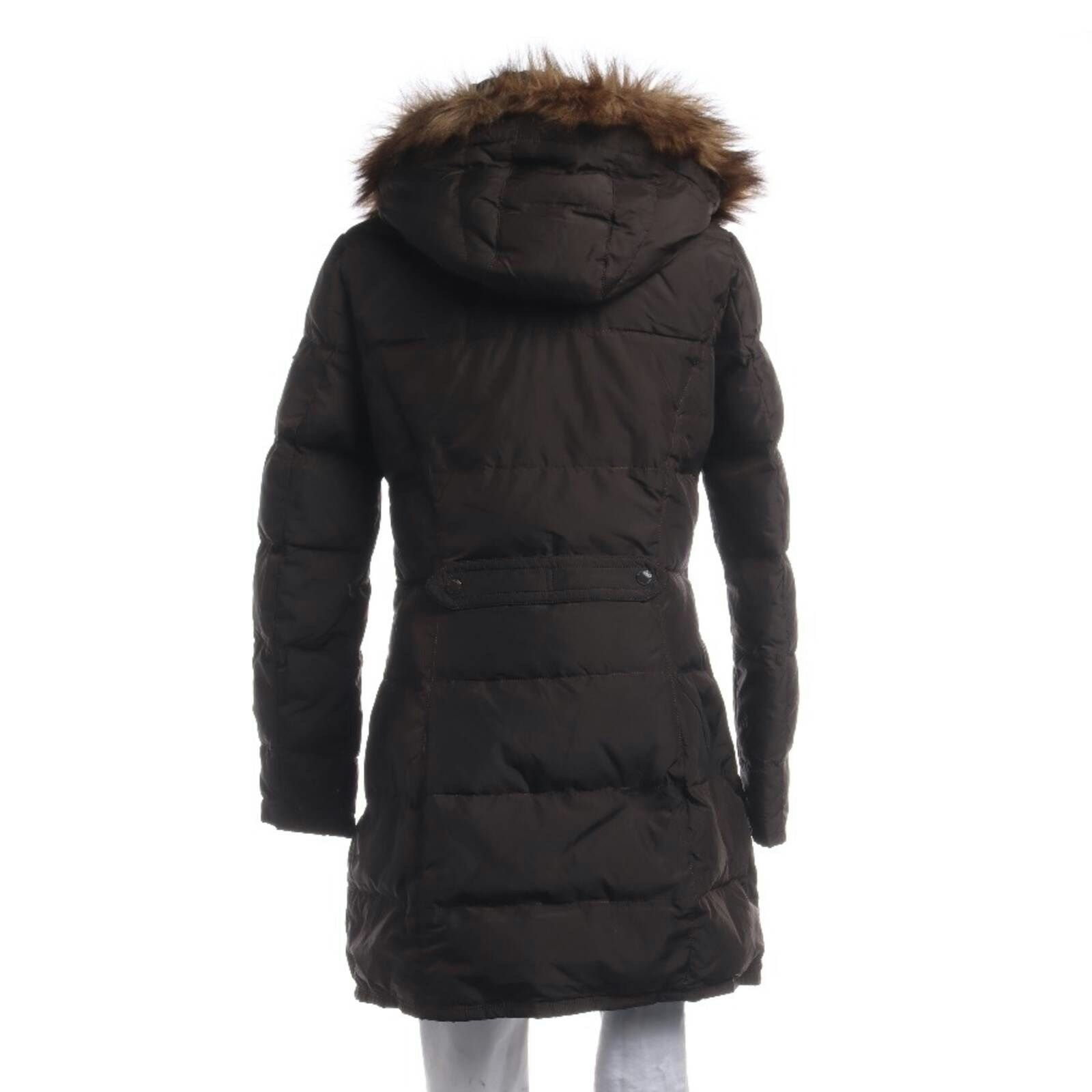 Image 2 of Winter Jacket M Dark Brown in color Brown | Vite EnVogue