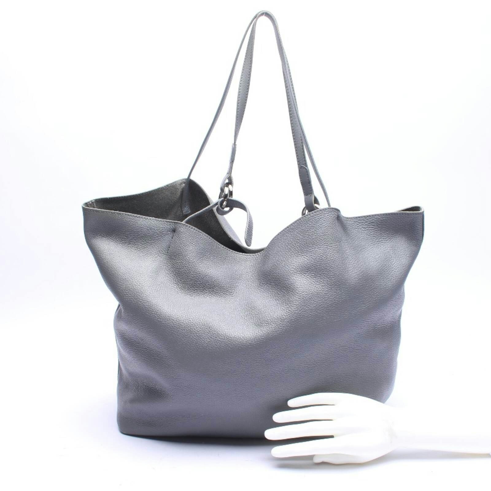 Image 2 of Shopper Bag Gray in color Gray | Vite EnVogue