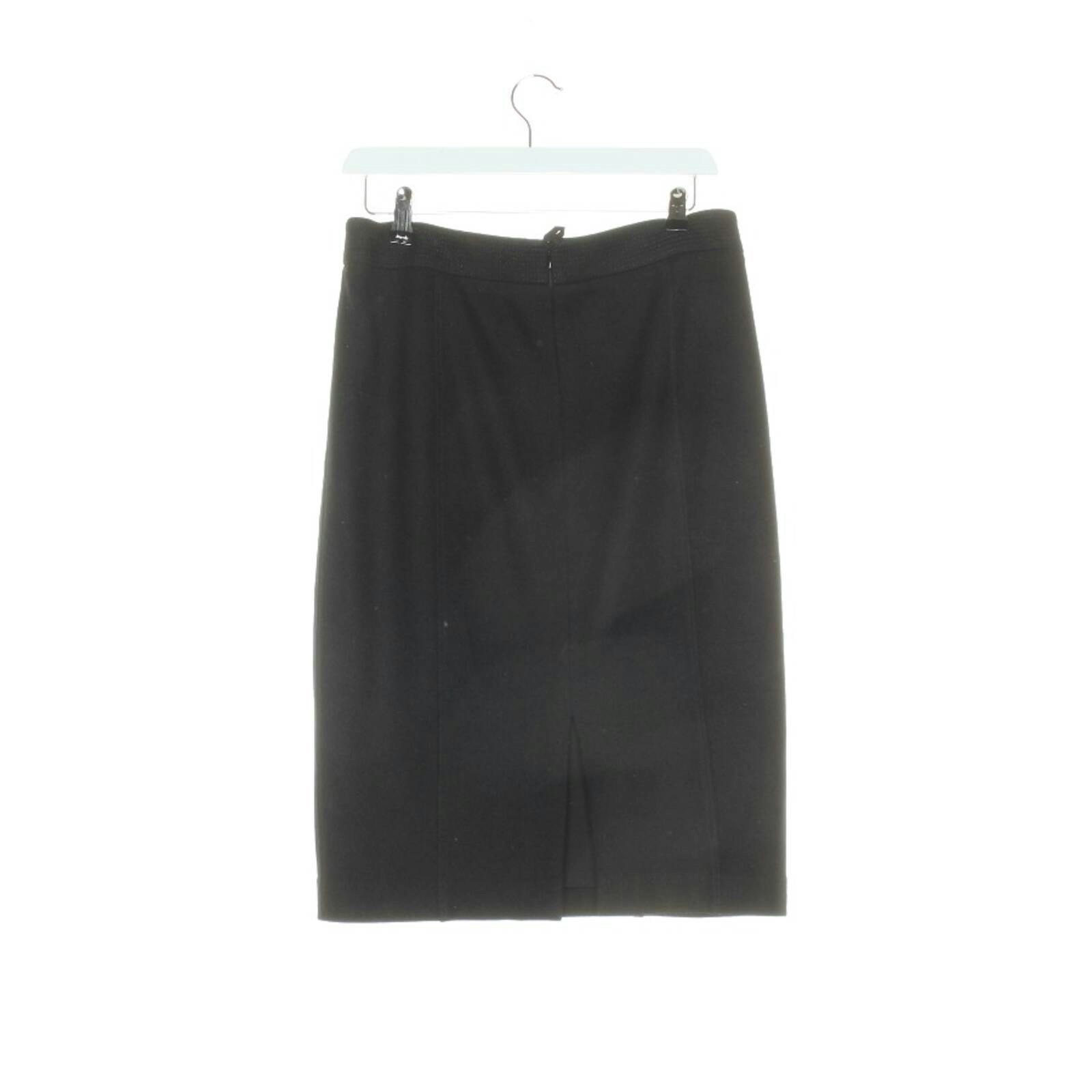 Image 2 of Skirt 40 Black in color Black | Vite EnVogue