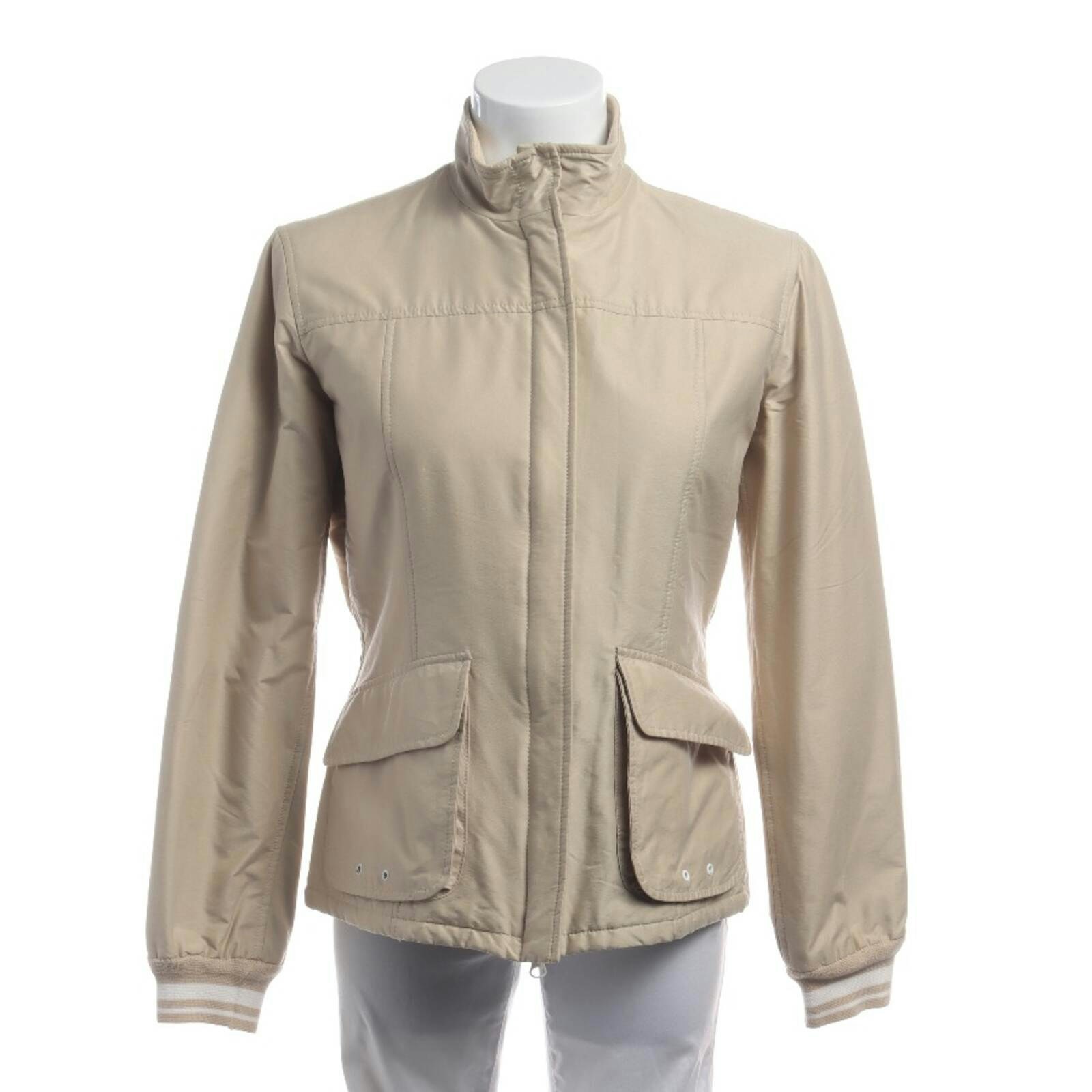 Image 1 of Mid-Season Jacket M Beige in color White | Vite EnVogue