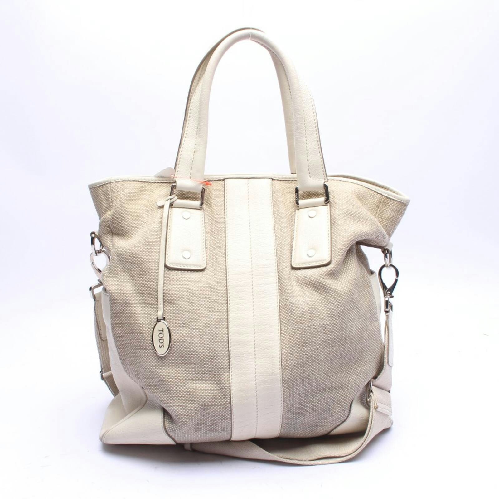 Image 1 of Shoulder Bag Beige in color White | Vite EnVogue