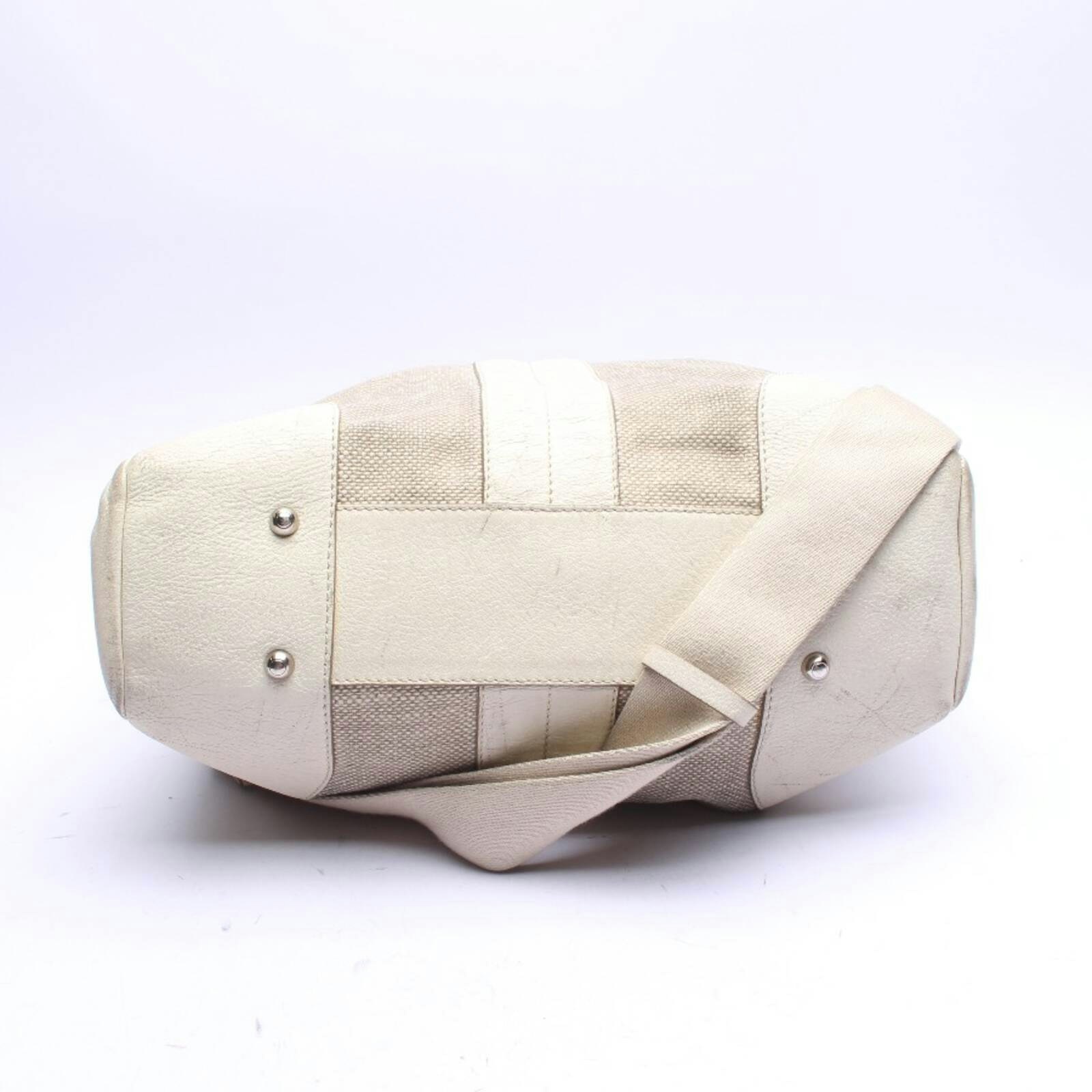 Image 3 of Shoulder Bag Beige in color White | Vite EnVogue