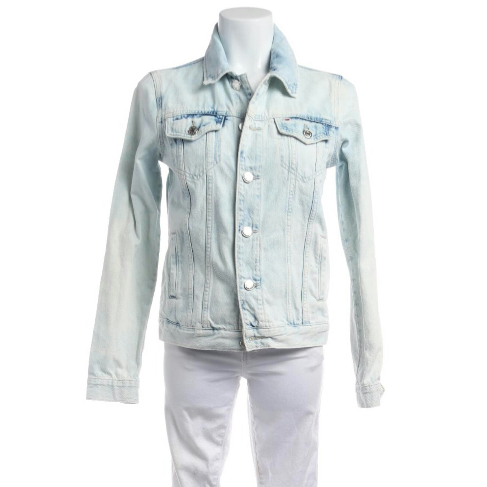 Image 1 of Mid-Season Jacket S Light Blue in color Blue | Vite EnVogue