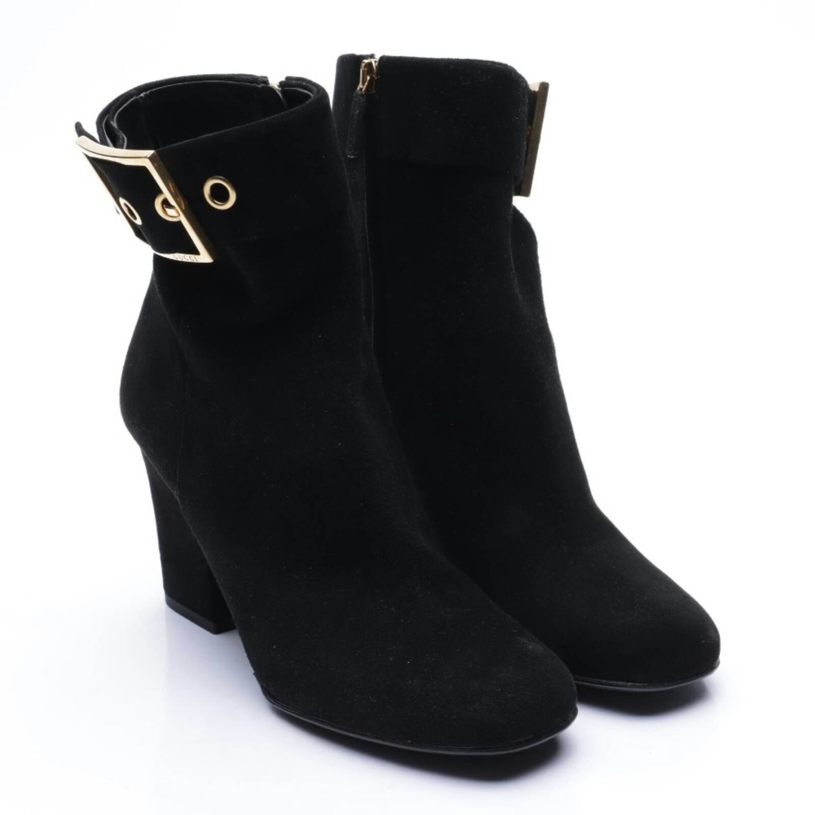 Image 1 of Ankle Boots EUR 39 Black in color Black | Vite EnVogue