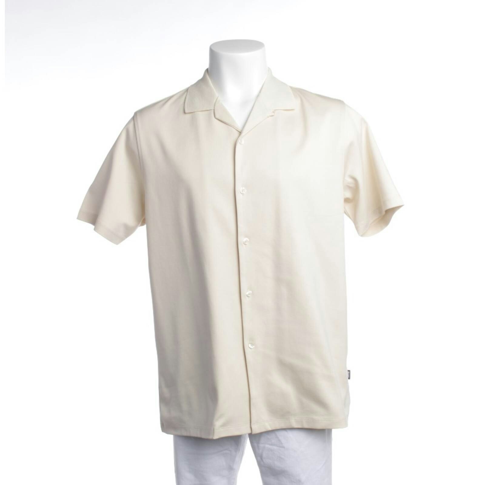 Image 1 of Shirt L Beige in color White | Vite EnVogue