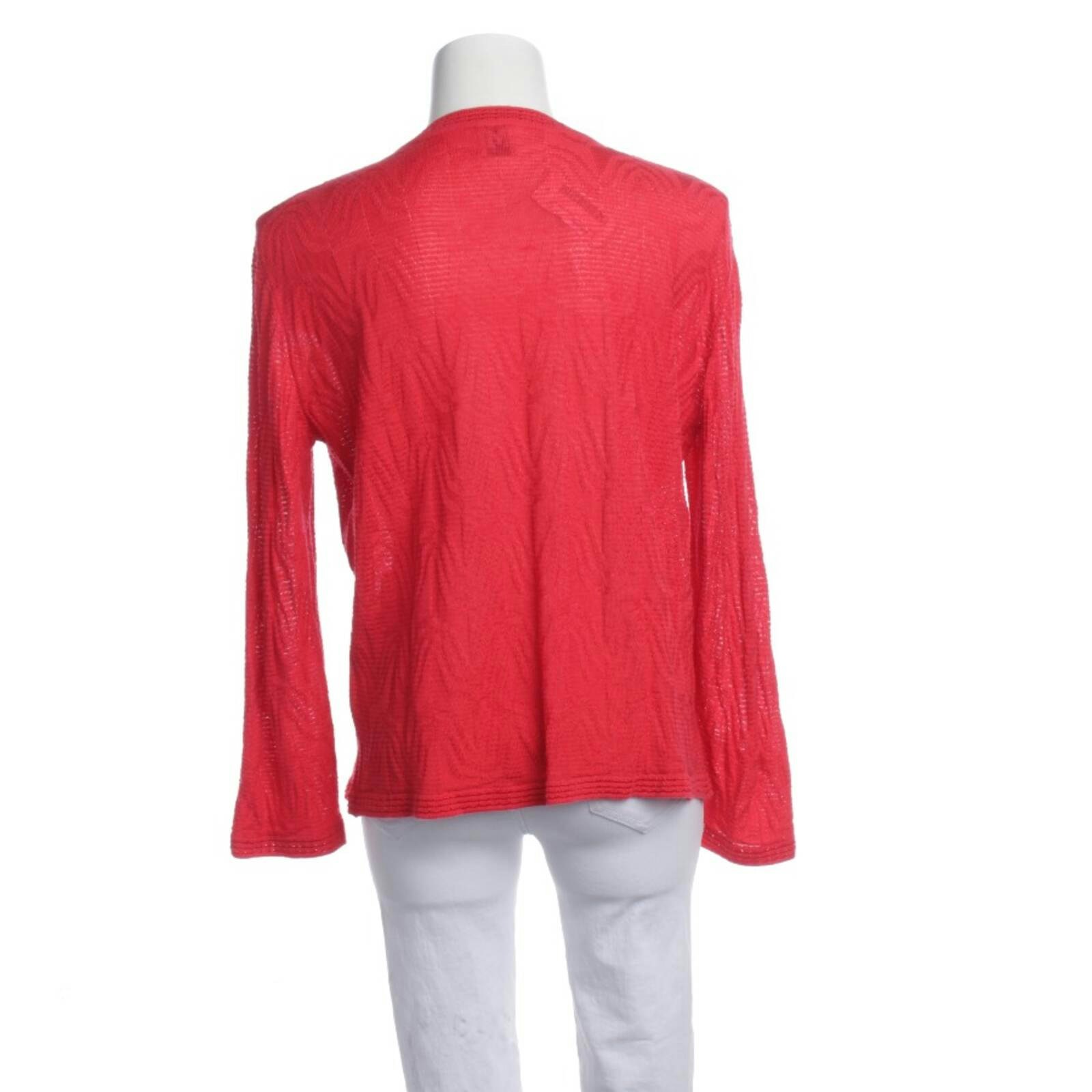 Image 2 of Cardigan L Red in color Red | Vite EnVogue