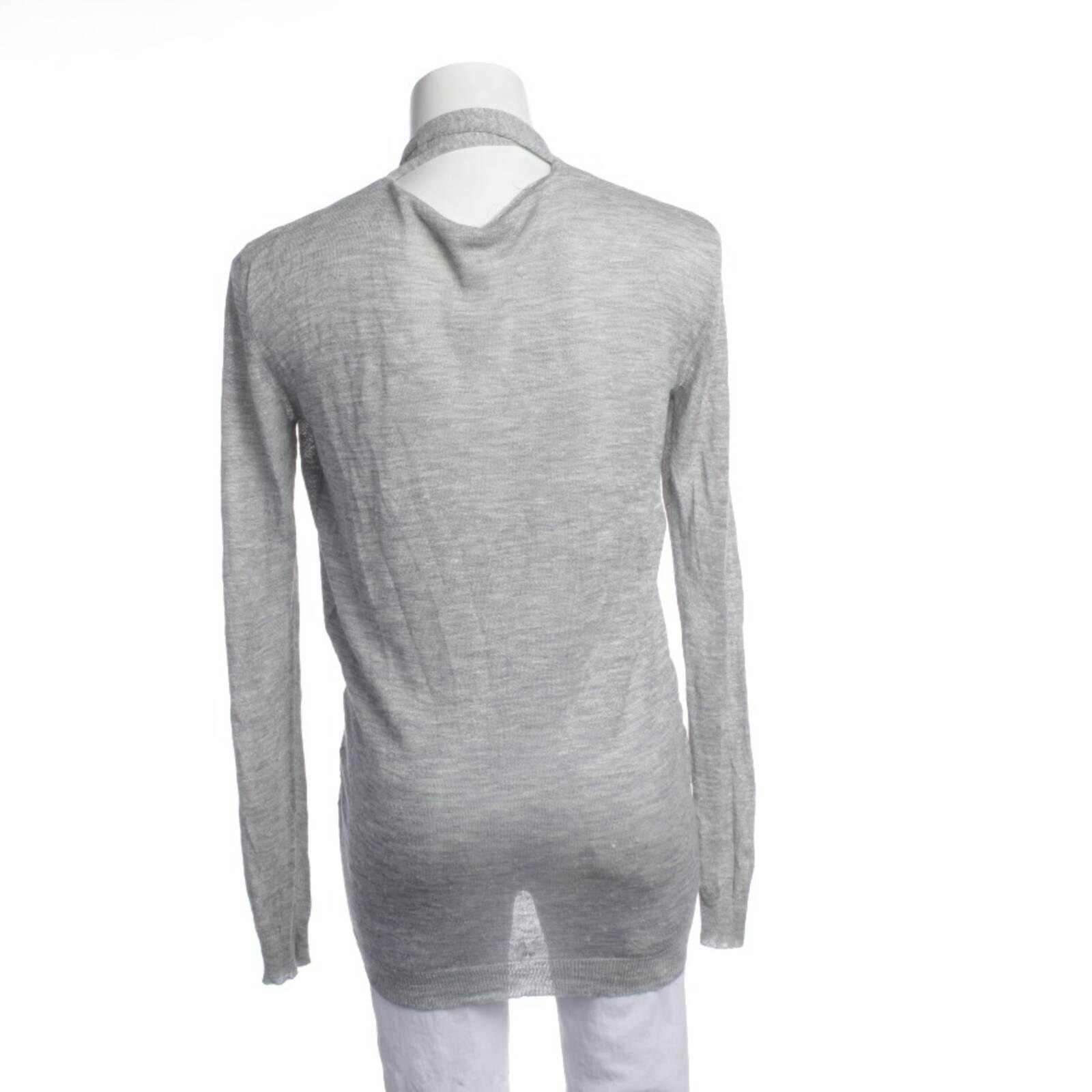 Image 2 of Cardigan 36 Light Gray in color Gray | Vite EnVogue