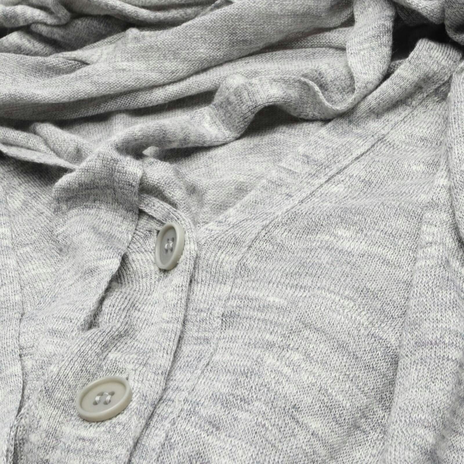 Image 3 of Cardigan 36 Light Gray in color Gray | Vite EnVogue