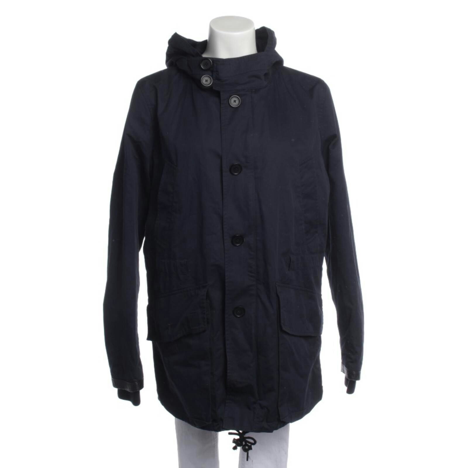 Image 1 of Mid-Season Coat XL Navy in color Blue | Vite EnVogue