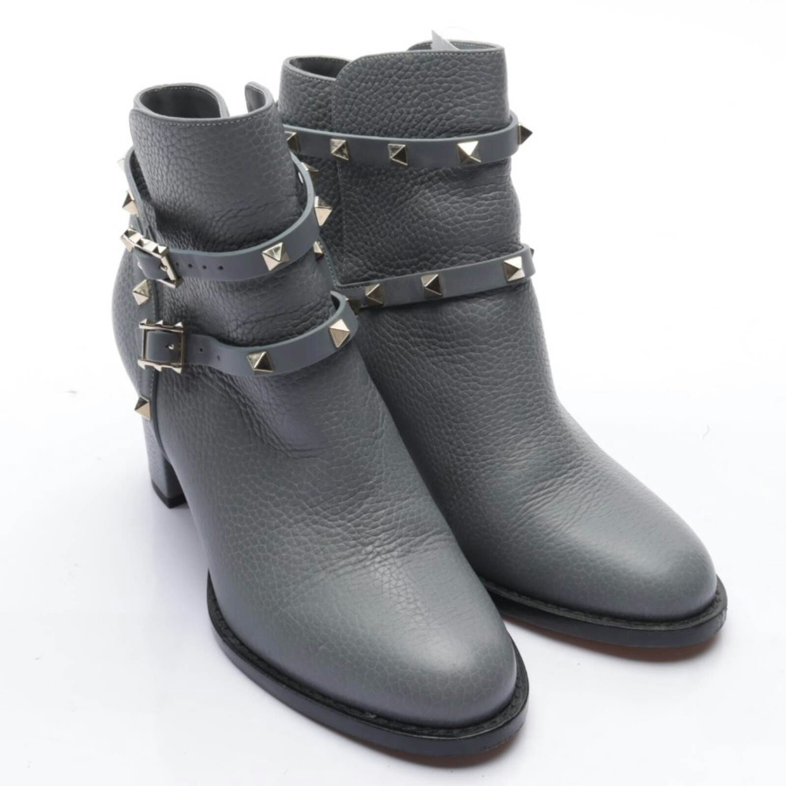 Image 1 of Rockstud Ankle Boots EUR 36.5 Gray in color Gray | Vite EnVogue