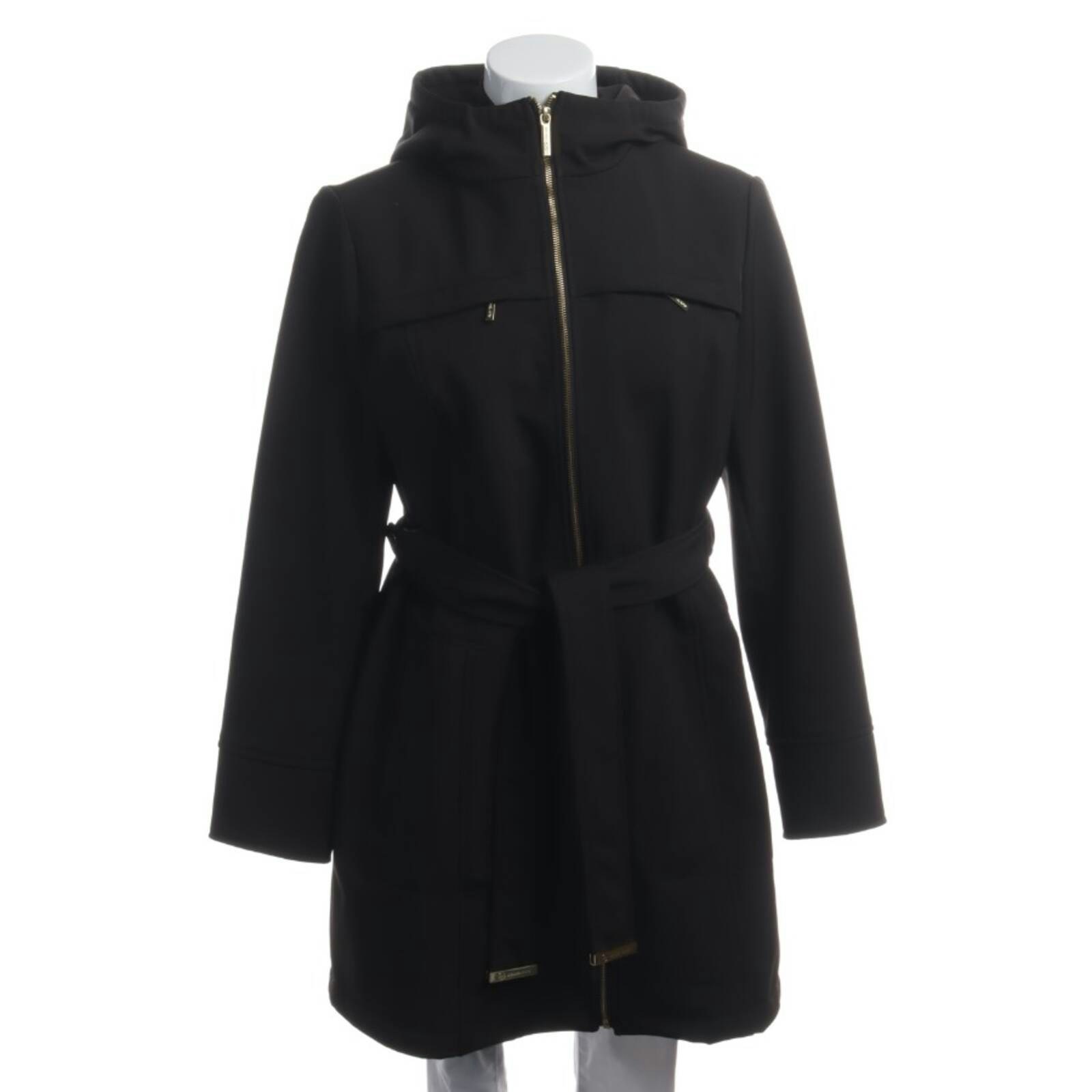 Image 1 of Mid-Season Coat S Black in color Black | Vite EnVogue