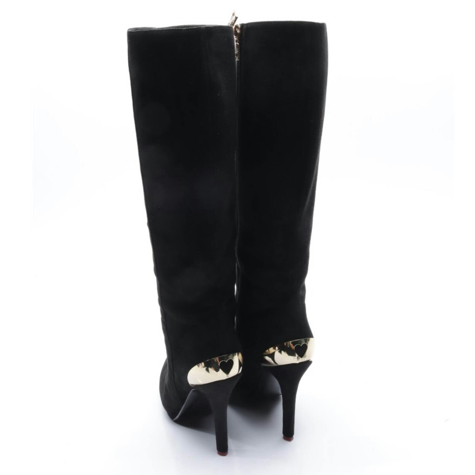 Image 2 of Boots EUR 37 Black in color Black | Vite EnVogue