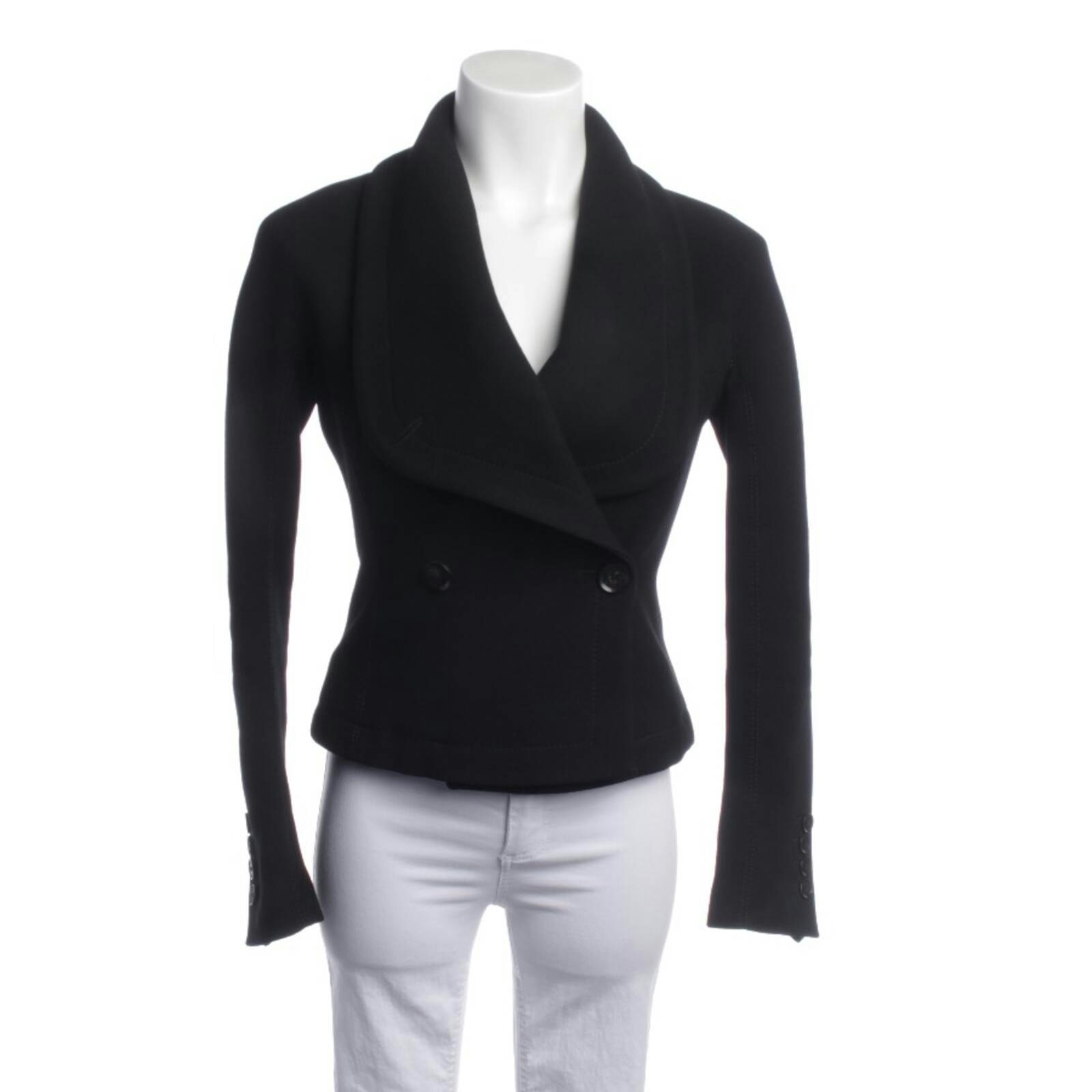 Image 1 of Mid-Season Jacket 32 Black in color Black | Vite EnVogue