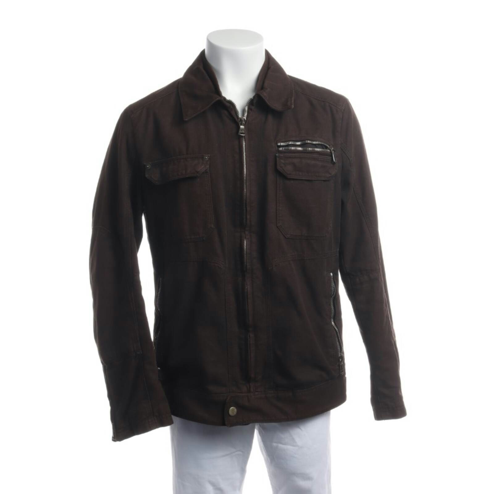 Image 1 of Mid-Season Jacket 54 Brown in color Brown | Vite EnVogue