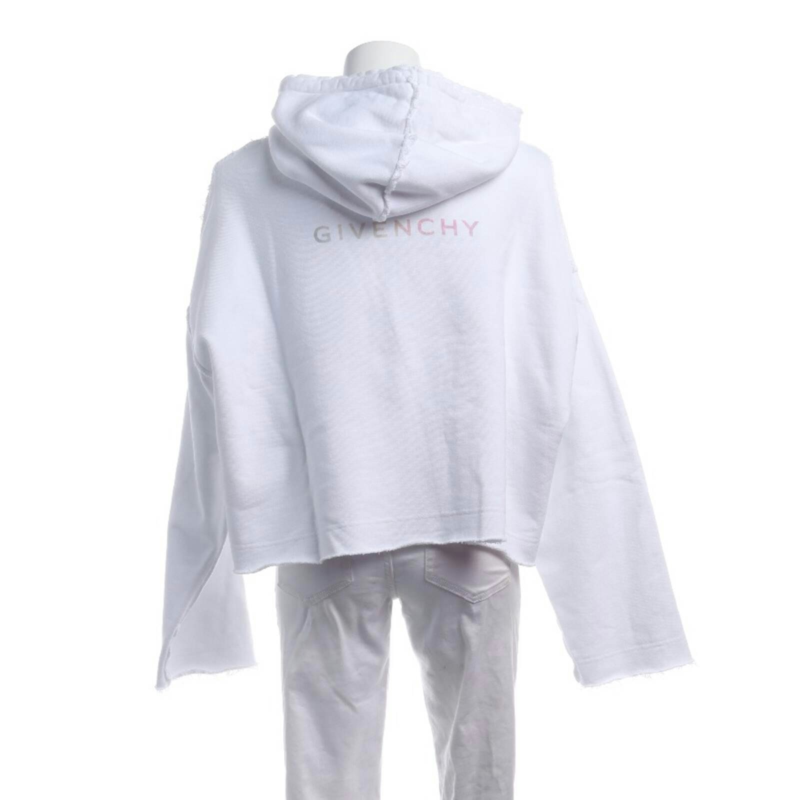 Image 2 of Hoodie XS White in color White | Vite EnVogue