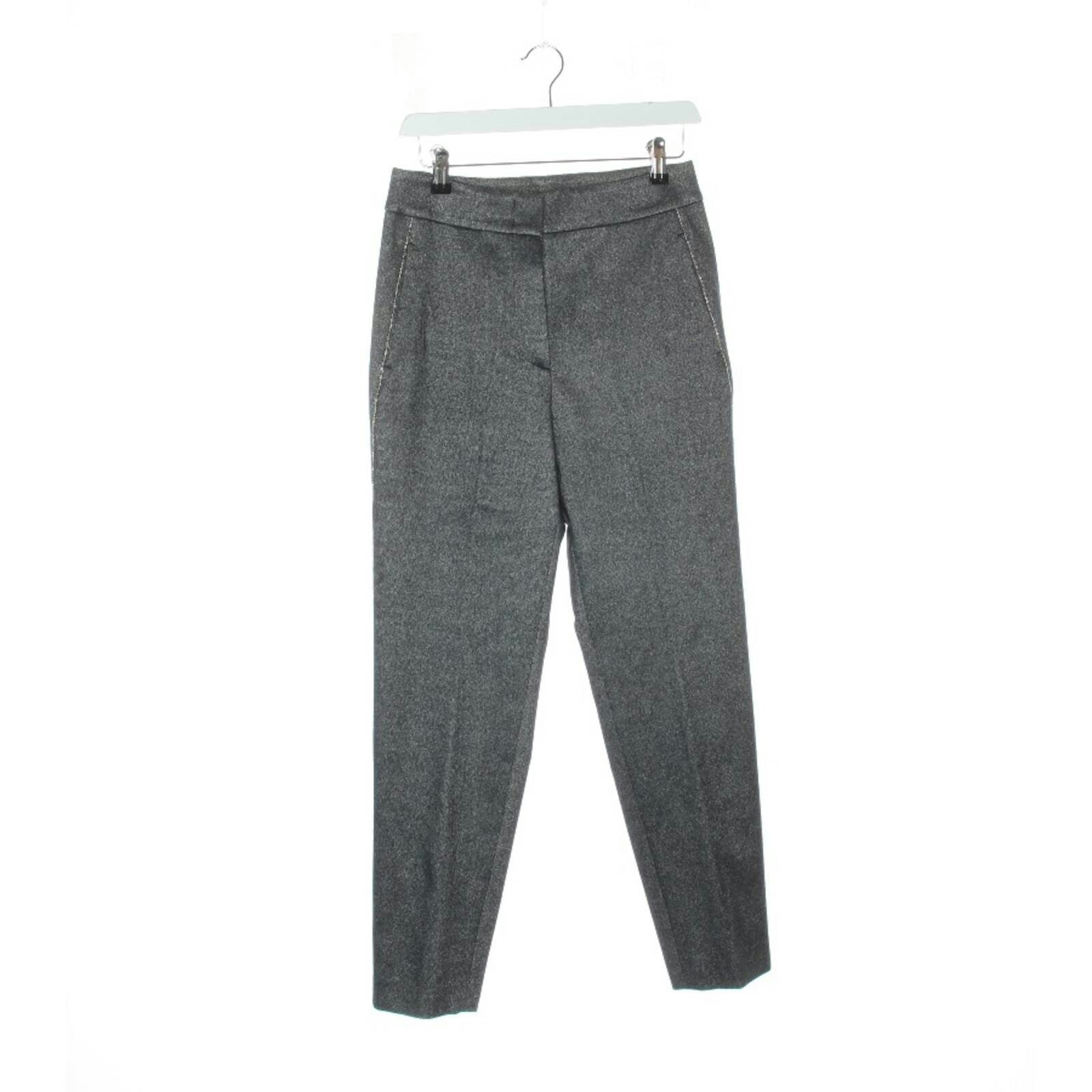 Image 1 of Pants 36 Dark Gray in color Gray | Vite EnVogue