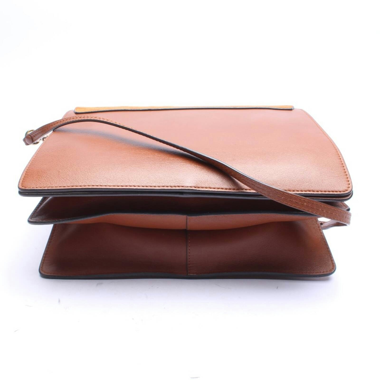 Image 3 of Faye medium Shoulder Bag Brown in color Brown | Vite EnVogue