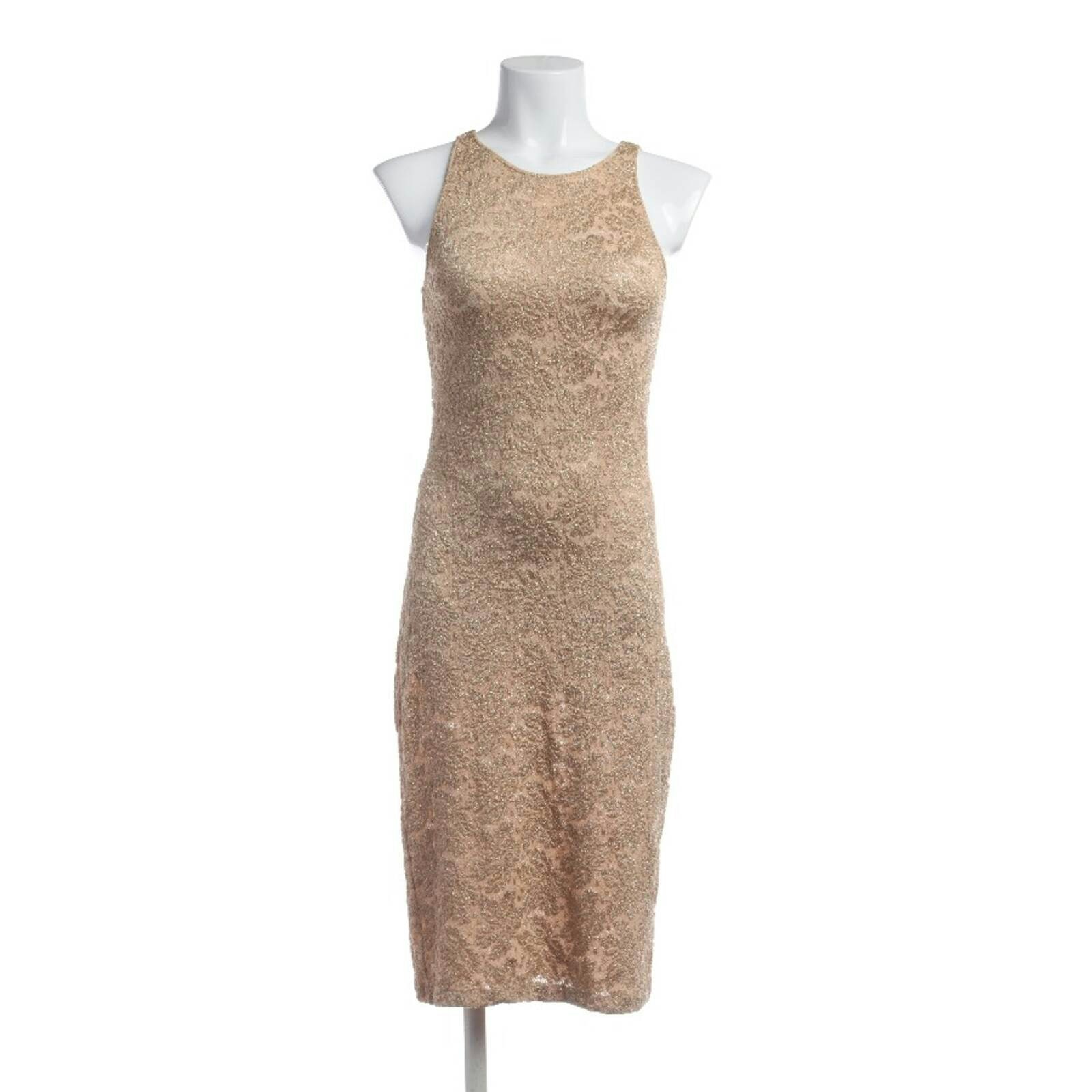 Image 1 of Dress S Gold in color Metallic | Vite EnVogue