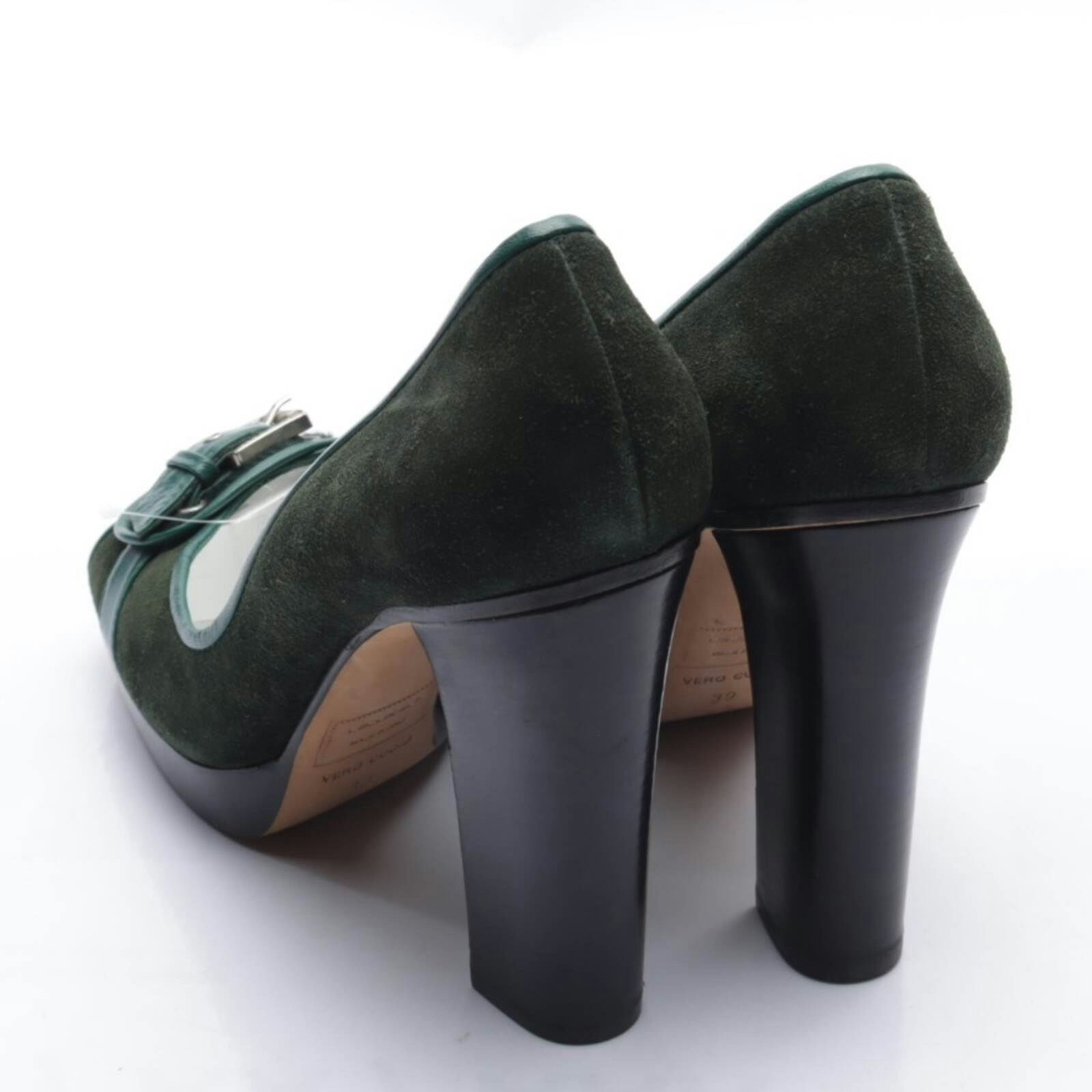 Image 2 of Peep Toes EUR 39 Green in color Green | Vite EnVogue