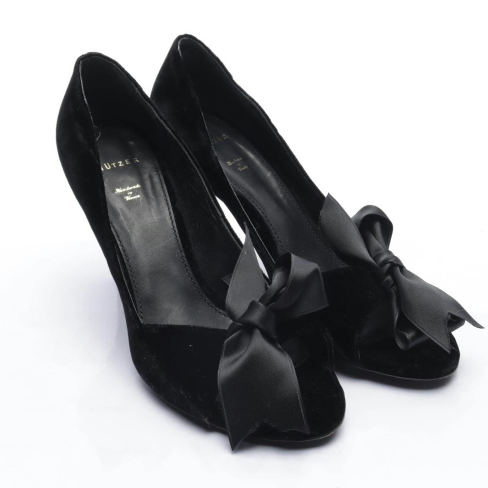 Image 1 of Peep Toes EUR 39 Black in color Black | Vite EnVogue