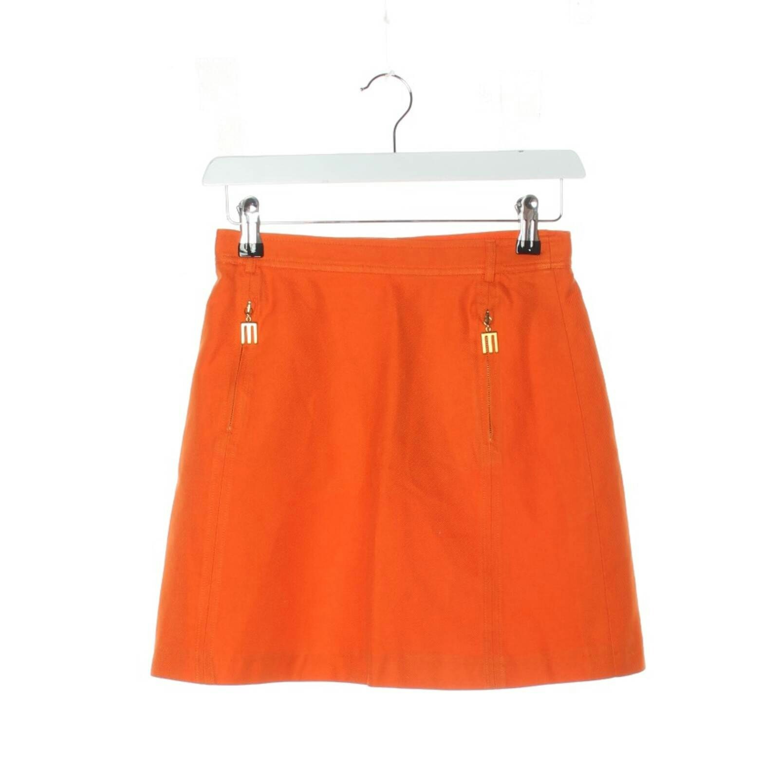 Image 1 of Skirt 38 Orange in color Orange | Vite EnVogue