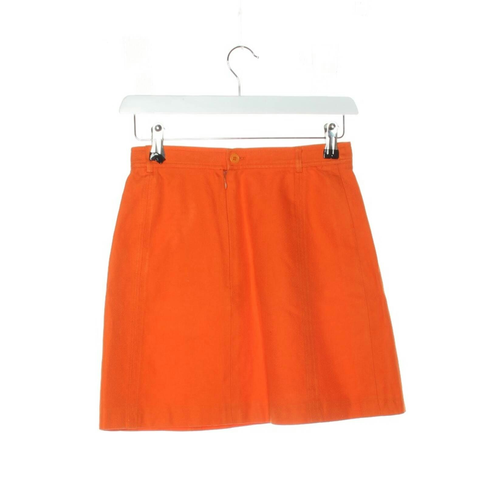 Image 2 of Skirt 38 Orange in color Orange | Vite EnVogue