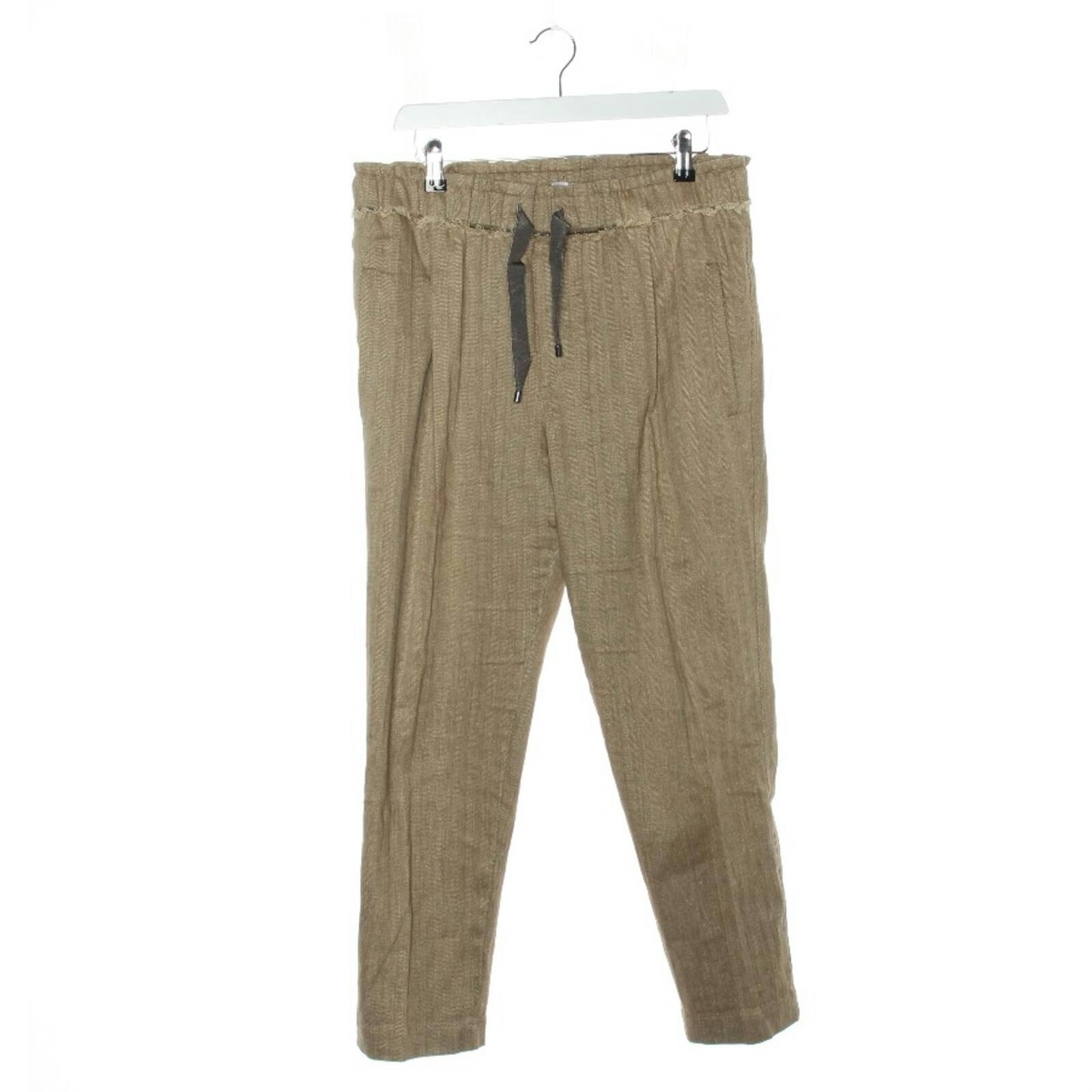 Image 1 of Pants 40 Camel in color Brown | Vite EnVogue