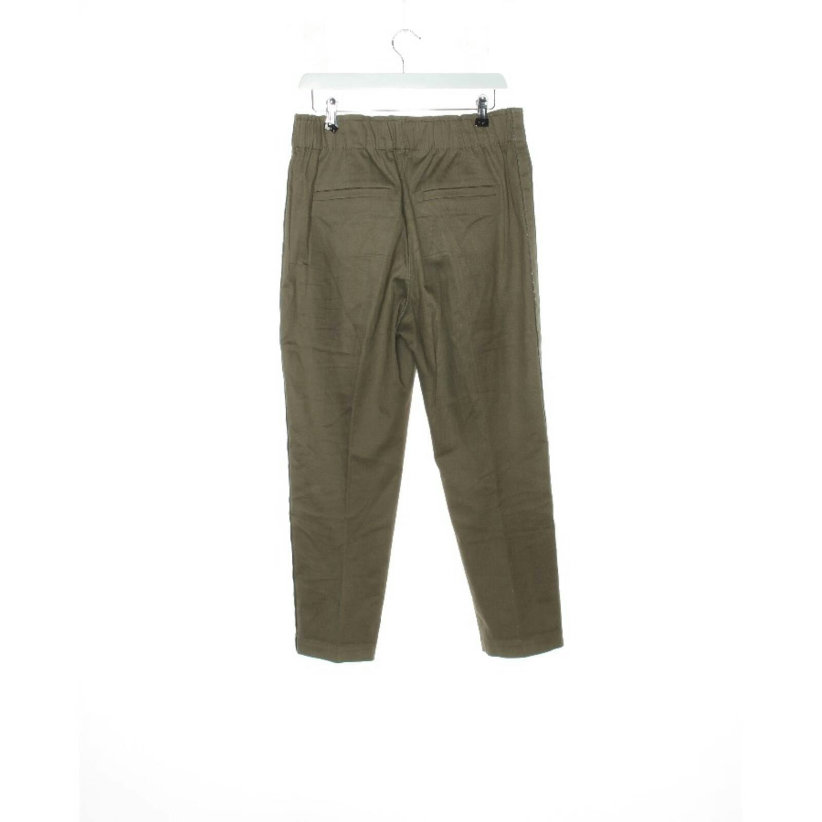 Image 2 of Pants 38 Olive Green in color Green | Vite EnVogue