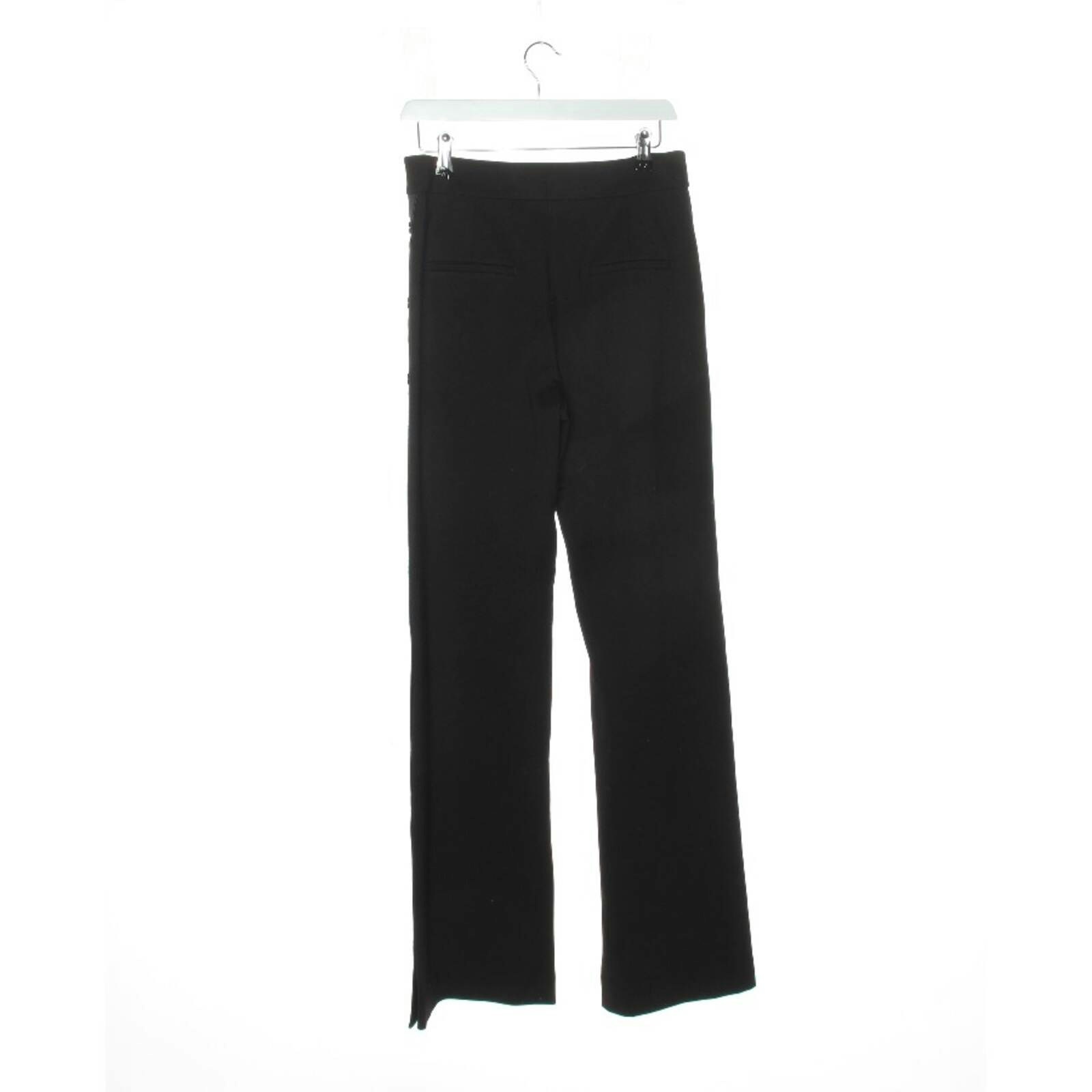 Image 2 of Pants 38 Black in color Black | Vite EnVogue