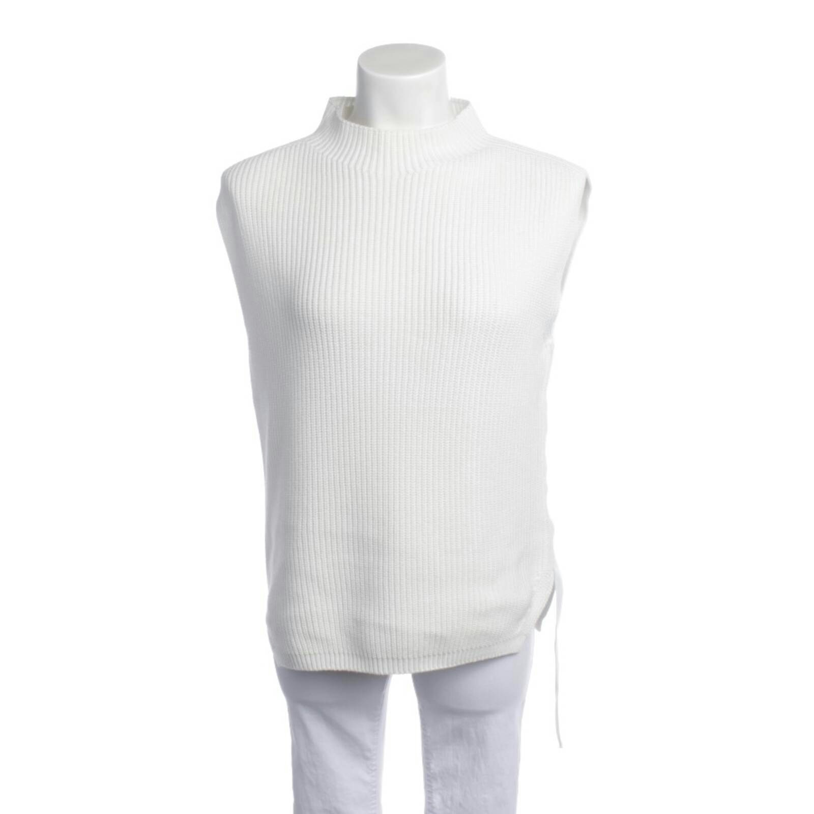 Image 1 of Sweater Vest 38 White in color White | Vite EnVogue