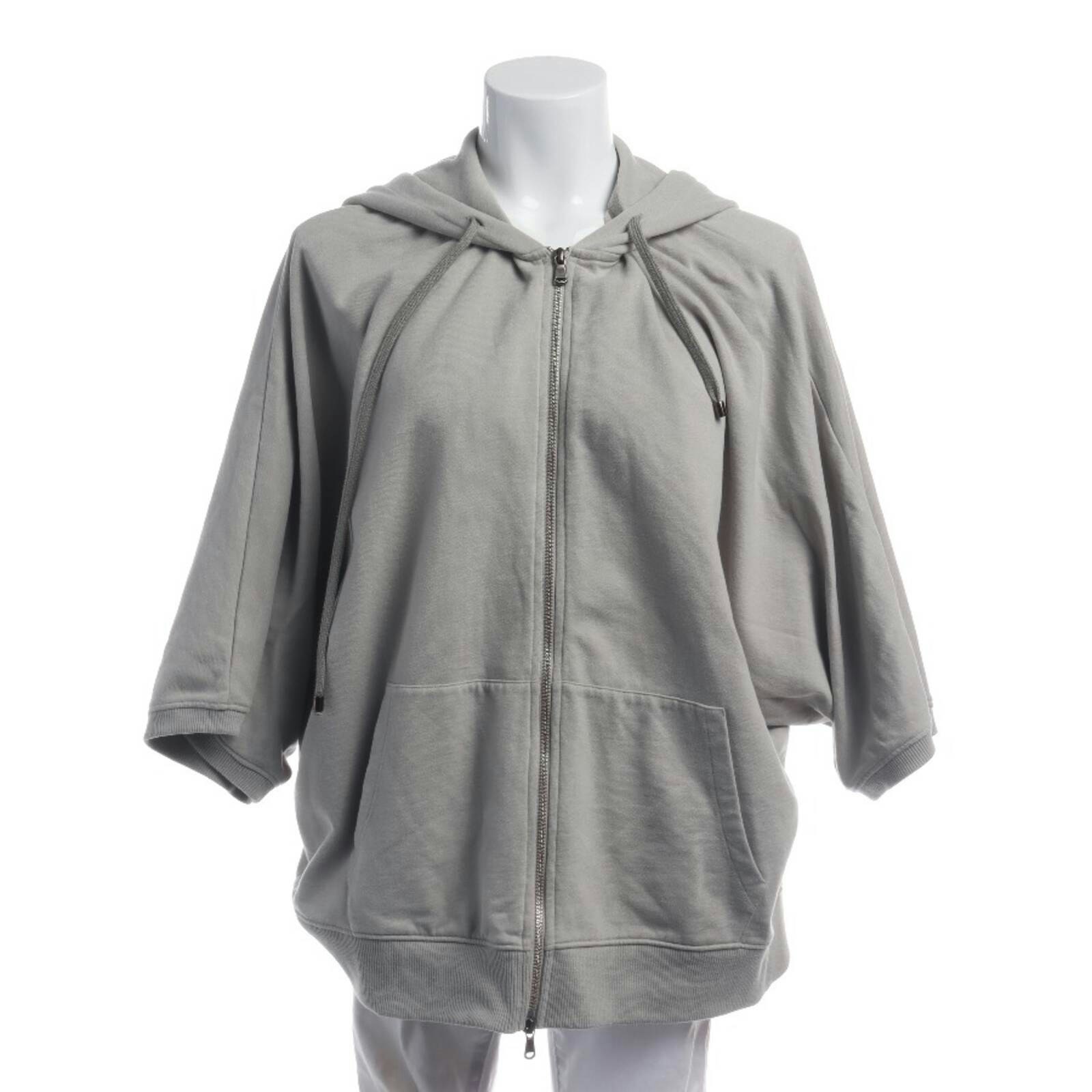 Image 1 of Fleece Shirt M Light Gray in color Gray | Vite EnVogue