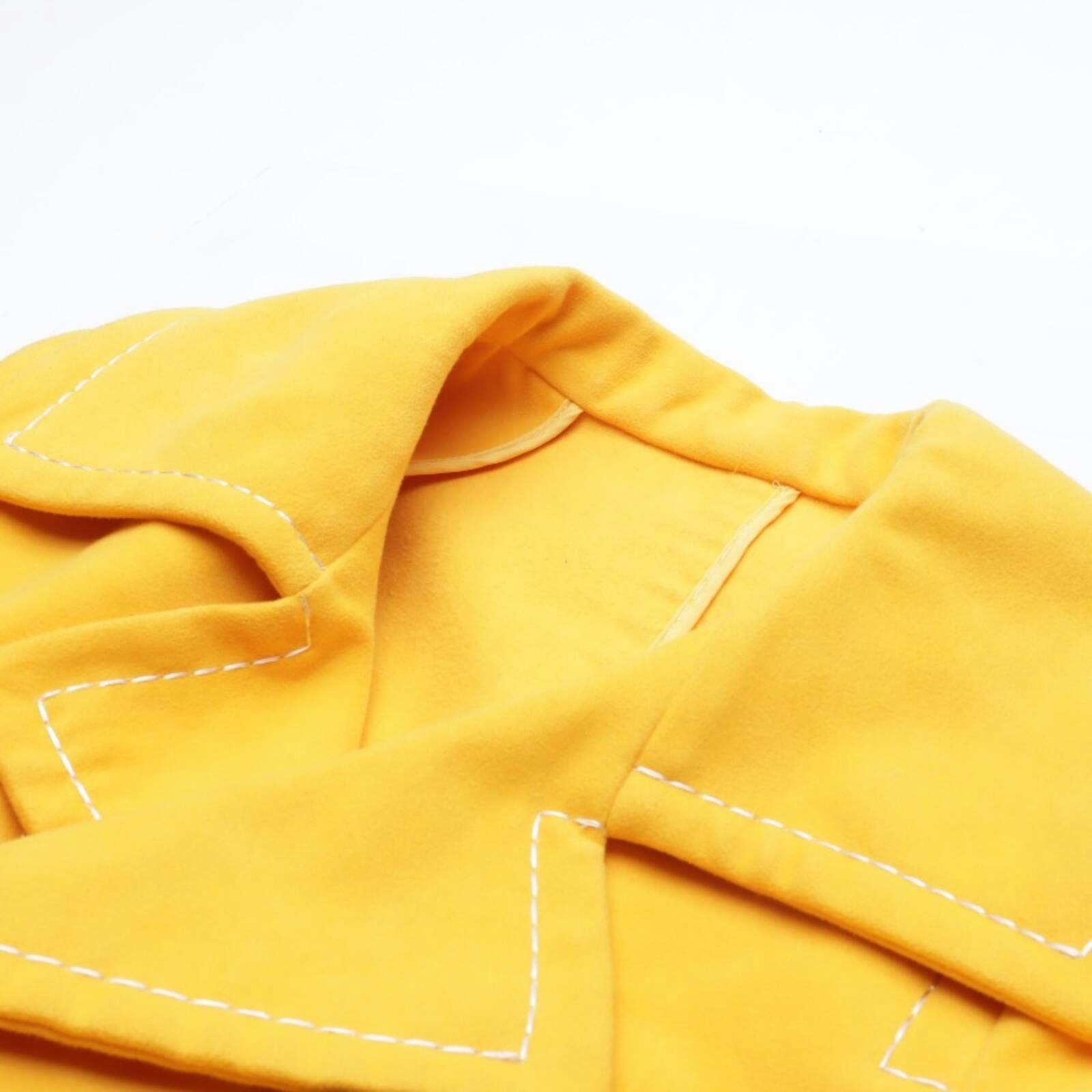 Image 3 of Mid-Season Coat 32 Yellow in color Yellow | Vite EnVogue