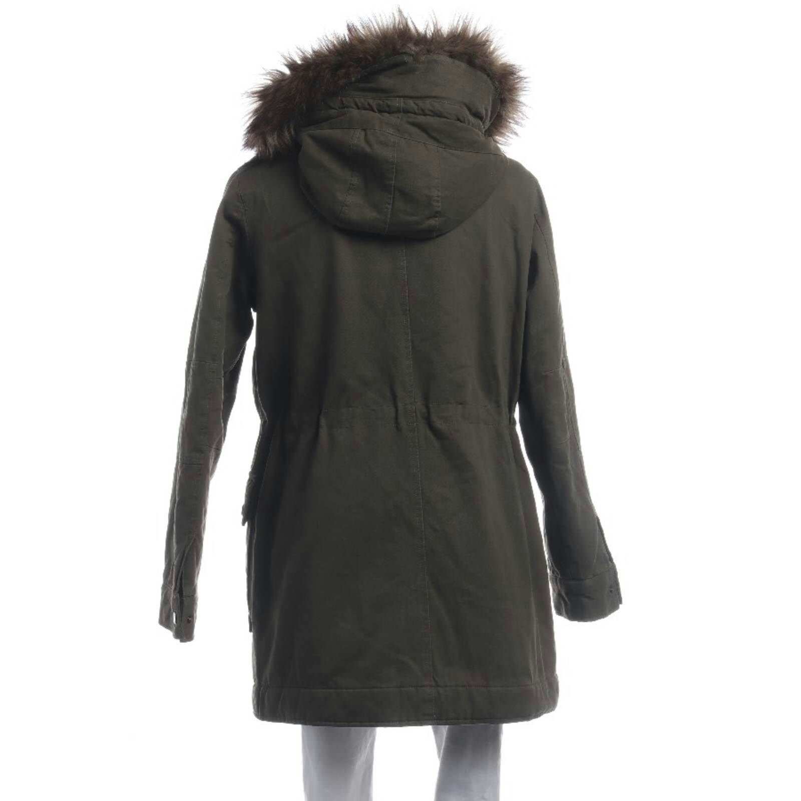 Image 2 of Winter Jacket M Olive Green in color Green | Vite EnVogue