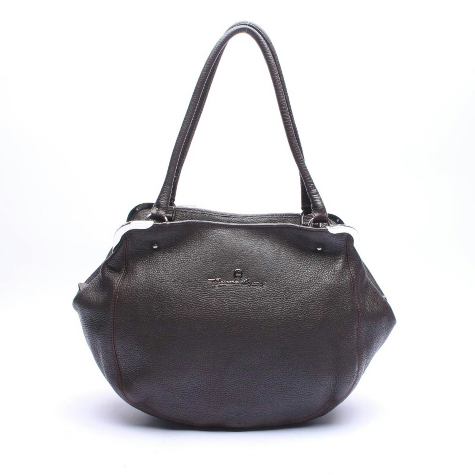 Image 1 of Shoulder Bag Dark Brown in color Brown | Vite EnVogue