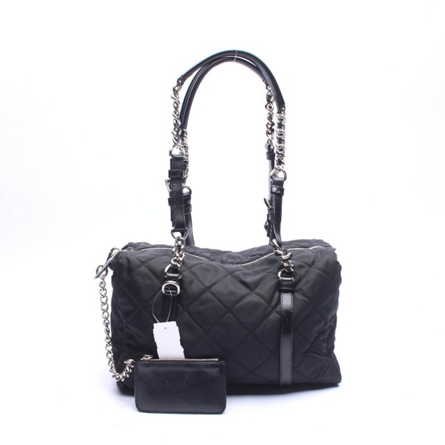 Image 1 of Nylon Shoulder Bag Black | Vite EnVogue