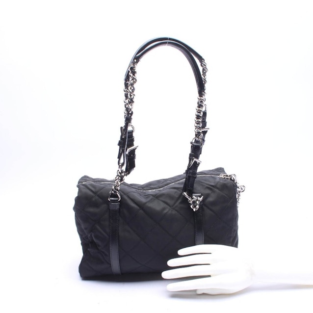 Nylon Shoulder Bag Black | Vite EnVogue