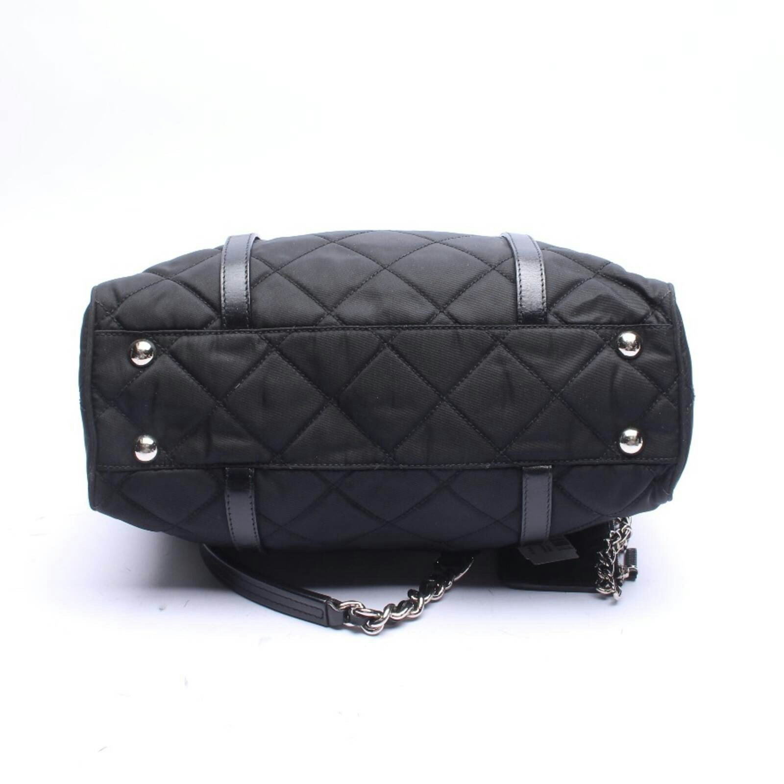 Image 3 of Nylon Shoulder Bag Black in color Black | Vite EnVogue